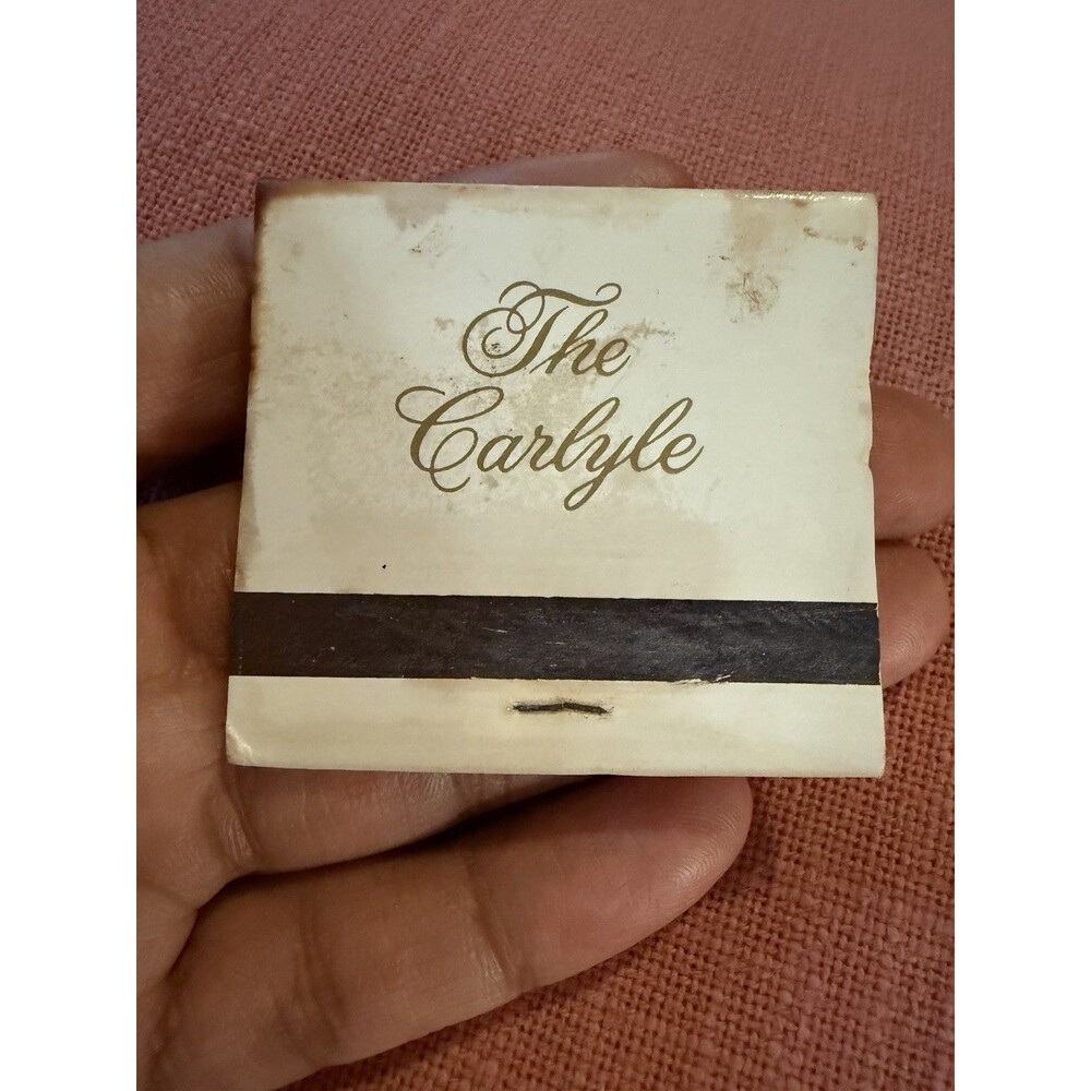 The Carlyle Hotel Matchbook VTG
